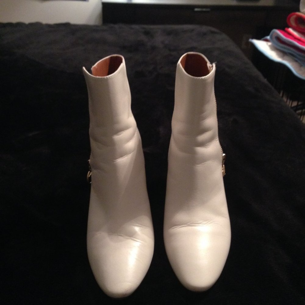 Coach Leather Booties Sz-8.5